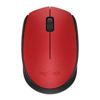 My bezdrtov, Logitech M171, erven, optick, 1000DPI