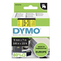 Dymo originln pska do tiskrny ttk, Dymo, 40918, S0720730, ern tisk/lut podklad, 7m, 9mm,