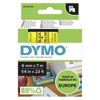 Dymo originln pska do tiskrny ttk, Dymo, 43618, S0720790, ern tisk/lut podklad, 7m, 6mm,