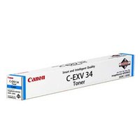 Canon originln toner C-EXV34 C, 3783B002, cyan, 19000str.