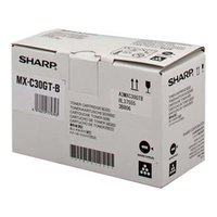 Sharp originln toner MX-C30GTB, black, 6000str.