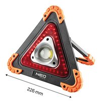 Penosn trojhelnikov LED reflektor z plast-nylon, 99-076, 10W, 4xAA, , 3 reimy svcen, NEO TOOL