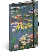 Notes Claude Monet, linkovan, 13  21 cm    A-34381