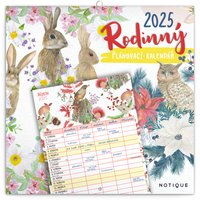 NOTIQUE Rodinn plnovac kalend 2025, 30 x 30 cm