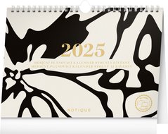 NOTIQUE Msn plnovac kalend Abstrakt 2025, 30 x 21 cm