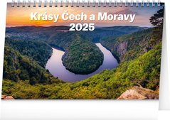 NOTIQUE Stoln kalend Krsy ech a Moravy 2025, 23,1 x 14,5 cm