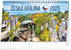 NOTIQUE Stoln kalend esk krajina 2025, 23,1 x 14,5 cm