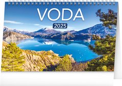 NOTIQUE Stoln kalend Voda CZ/SK 2025, 23,1 x 14,5 cm