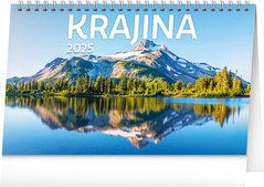 NOTIQUE Stoln kalend Krajina CZ/SK 2025, 23,1 x 14,5 cm