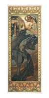 Pohlednice  Alfons Mucha-Evening Atar-dlouh A-9045